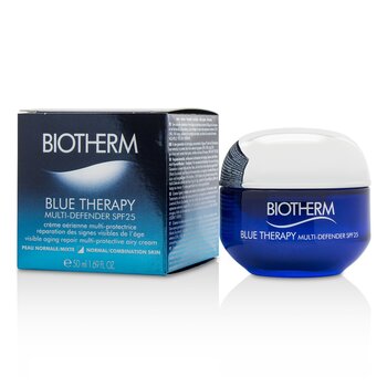 Biotherm Terapi Biru Multi-Defender SPF 25 - Kulit Normal /Kombinasi (Blue Therapy Multi-Defender SPF 25 - Normal/Combination Skin)