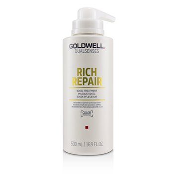 Goldwell Dual Senses Rich Repair 60Sec Treatment (Regenerasi Untuk Rambut Rusak) (Dual Senses Rich Repair 60Sec Treatment (Regeneration For Damaged Hair))