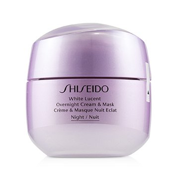 Shiseido Krim &Topeng Semalam Lucent Putih (White Lucent Overnight Cream & Mask)