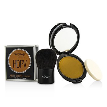 Menaji HDPV Anti-Shine Sunless Tan Kit: HDPV Anti-Shine Powder - T (Tan) 10g + Deluxe Kabuki Brush 1pc (HDPV Anti-Shine Sunless Tan Kit: HDPV Anti-Shine Powder - T (Tan) 10g + Deluxe Kabuki Brush 1pc)