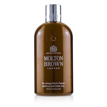Molton Brown Kembali Mengisi Black Pepper Bath &Shower Gel (Re-Charge Black Pepper Bath & Shower Gel)