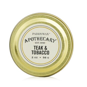 Paddywax Lilin Apoteker - Jati & Tembakau (Apothecary Candle - Teak & Tobacco)