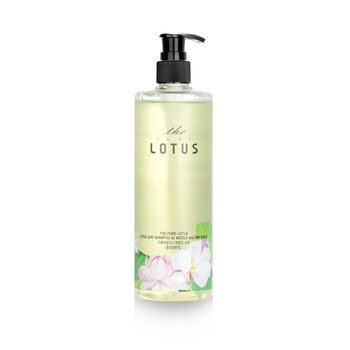 THE PURE LOTUS Lotus Leaf Shampoo - Untuk Kulit Kepala Menengah &Kering (Lotus Leaf Shampoo - For Middle & Dry Scalp)