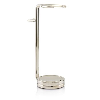 Compact Shaving Stand - Nickel (For Brush & Razor)