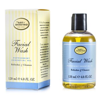 The Art Of Shaving Facial Wash - Peppermint Essential Oil (Untuk Kulit Sensitif) (Facial Wash - Peppermint Essential Oil (For Sensitive Skin))