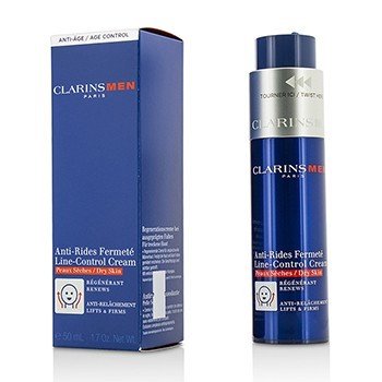 Clarins Krim Kontrol Garis Pria (Kulit Kering) (Men Line-Control Cream (Dry Skin))