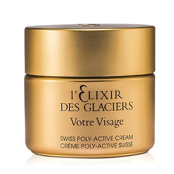 Elixir Des Glaciers Votre Visage - Swiss Poly-Active Cream (Kemasan Baru) (Elixir Des Glaciers Votre Visage - Swiss Poly-Active Cream (New Packaging))