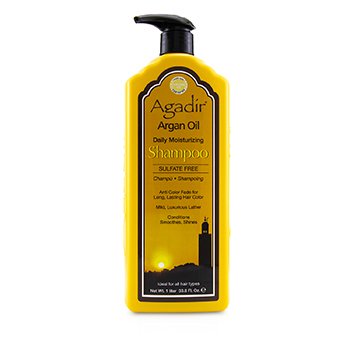 Agadir Argan Oil Sampo Pelembab Harian (Untuk Semua Jenis Rambut) (Daily Moisturizing Shampoo (For All Hair Types))