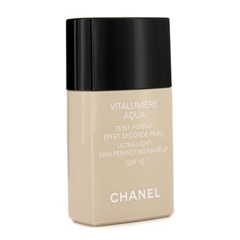 Chanel Vitalumiere Aqua Ultra Light Skin Perfecting Make Up SFP 15 - # 40 Beige (Vitalumiere Aqua Ultra Light Skin Perfecting Make Up SFP 15 - # 40 Beige)