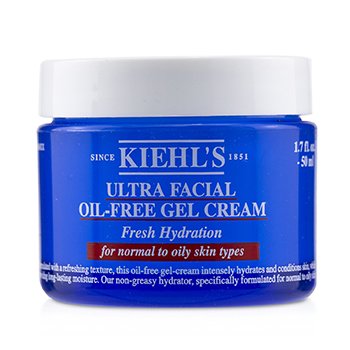 Kiehls Krim Gel Bebas Minyak Ultra Facial - Untuk Jenis Kulit Normal hingga Berminyak (Ultra Facial Oil-Free Gel Cream - For Normal to Oily Skin Types)