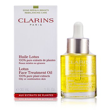 Clarins Minyak Perawatan Wajah - Lotus (Untuk Kulit Berminyak atau Kombinasi) (Face Treatment Oil - Lotus (For Oily or Combination Skin))