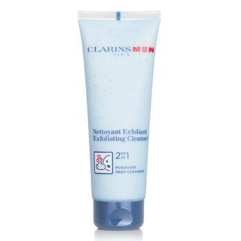 Clarins Men Pembersih Ekspoliasi (Men Exfoliating Cleanser)