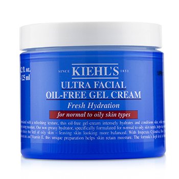 Krim Gel Bebas Minyak Ultra Facial - Untuk Jenis Kulit Normal hingga Berminyak (Ultra Facial Oil-Free Gel Cream - For Normal to Oily Skin Types)