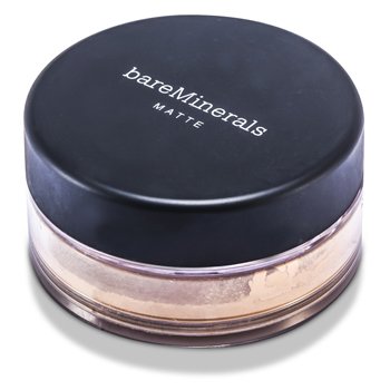 BareMinerals BareMinerals Matte Foundation Spektrum Luas SPF15 - Cukup Ringan (BareMinerals Matte Foundation Broad Spectrum SPF15 - Fairly Light)