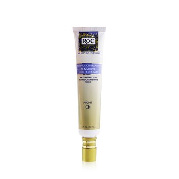 ROC Retinol Correxion Sensitive Night Cream (Kulit Sensitif) (Retinol Correxion Sensitive Night Cream (Sensitive Skin))