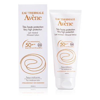 Avene Very High Protection Mineral Lotion SPF 50+ (Untuk Kulit Intoleran) (Very High Protection Mineral Lotion SPF 50+ (For Intolerant Skin))