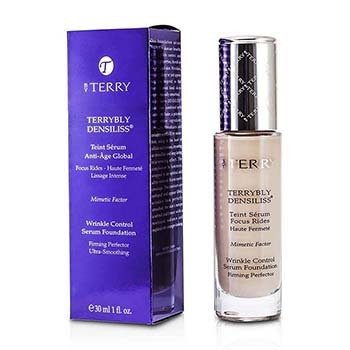 By Terry Terrybly Densiliss Wrinkle Control Serum Foundation - # 2 Krim Gading (Terrybly Densiliss Wrinkle Control Serum Foundation - # 2 Cream Ivory)