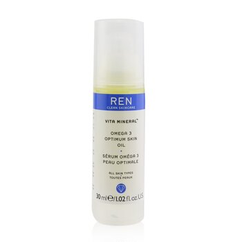 Vita Mineral Omega 3 Optimum Skin Serum Oil (Untuk Kulit Kering, Sensitif & Dewasa)