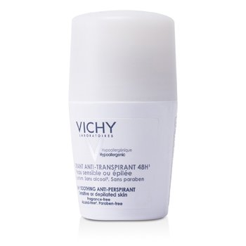 Vichy 48Hr Menenangkan Roll-On Anti-Perspirant (Untuk Kulit Sensitif / Depilated) (48Hr Soothing Anti-Perspirant Roll-On (For Sensitive / Depilated Skin))