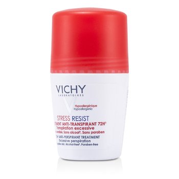 Vichy Stres Tahan 72Hr Anti-Perspirant Treatment Roll-On (Untuk Kulit Sensitif) (Stress Resist 72Hr Anti-Perspirant Treatment Roll-On (For Sensitive Skin))