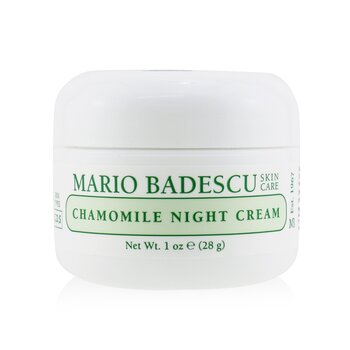 Mario Badescu Chamomile Night Cream - Untuk Kombinasi / Kering / Sensitif Jenis Kulit (Chamomile Night Cream - For Combination/ Dry/ Sensitive Skin Types)