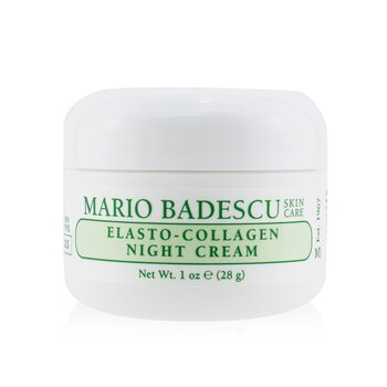 Mario Badescu Elasto-Collagen Night Cream - Untuk Jenis Kulit Kering / Sensitif (Elasto-Collagen Night Cream - For Dry/ Sensitive Skin Types)