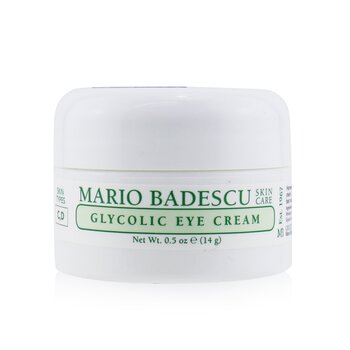 Mario Badescu Krim Mata Glikolik - Untuk Kombinasi / Jenis Kulit Kering (Glycolic Eye Cream - For Combination/ Dry Skin Types)