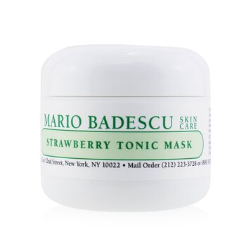 Mario Badescu Masker Tonik Stroberi - Untuk Kombinasi / Berminyak / Jenis Kulit Sensitif (Strawberry Tonic Mask - For Combination/ Oily/ Sensitive Skin Types)