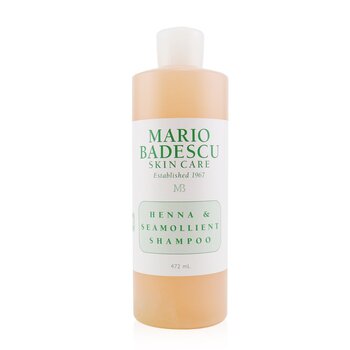 Mario Badescu Henna & Seamollient Shampoo (Untuk Semua Jenis Rambut) (Henna & Seamollient Shampoo (For All Hair Types))
