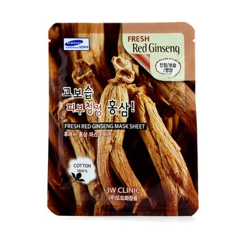 Lembar Masker - Ginseng Merah Segar