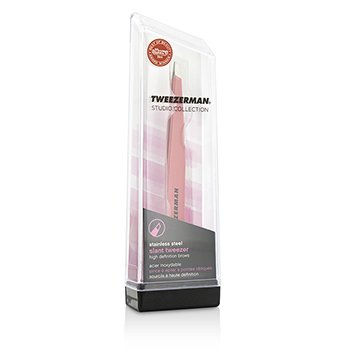 Tweezerman Slant Tweezer - Fashion Color Geranium (Koleksi Studio) (Slant Tweezer - Fashion Color Geranium (Studio Collection))