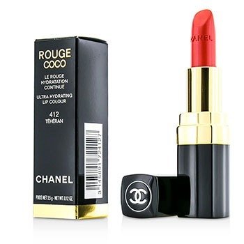 Chanel Rouge Coco Ultra Hydrating Warna Bibir - # 412 Teheran (Rouge Coco Ultra Hydrating Lip Colour - # 412 Teheran)