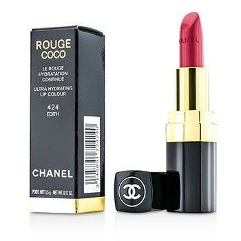 Chanel Rouge Coco Ultra Hydrating Warna Bibir - # 424 Edith (Rouge Coco Ultra Hydrating Lip Colour - # 424 Edith)