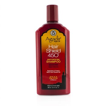 Agadir Argan Oil Hair Shield 450 Plus Deep Fortifying Shampoo - Sulfat Gratis (Untuk Semua Jenis Rambut) (Hair Shield 450 Plus Deep Fortifying Shampoo - Sulfate Free (For All Hair Types))