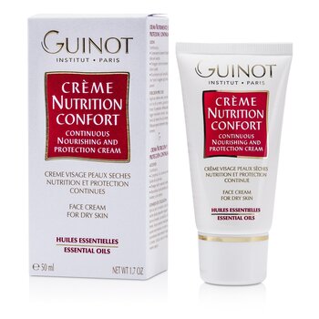Guinot Continuous Nourishing & Protection Cream (Untuk Kulit Kering) (Continuous Nourishing & Protection Cream (For Dry Skin))