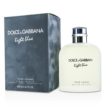 Dolce & Gabbana Semprotan Homme Light Blue Eau De Toilette (Homme Light Blue Eau De Toilette Spray)