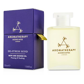 Aromatherapy Associates De-Stres - Mandi Pikiran & Minyak Mandi (De-Stress - Mind Bath & Shower Oil)