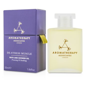 Aromatherapy Associates De-Stres - Mandi Otot & Minyak Mandi (De-Stress - Muscle Bath & Shower Oil)