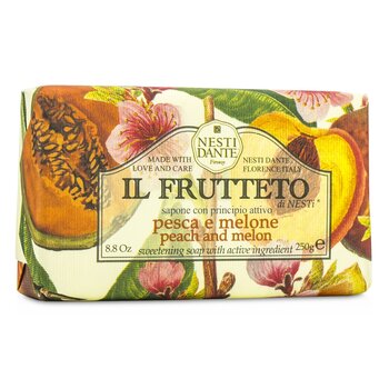 Nesti Dante Sabun Pemanis Il Frutteto - Persik & Melon (Il Frutteto Sweetening Soap - Peach & Melon)