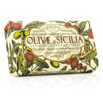 Nesti Dante Sabun Alami Dengan Ekstrak Daun Zaitun Italia - Olivae Di Sicilia (Natural Soap With Italian Olive Leaf Extract  - Olivae Di Sicilia)