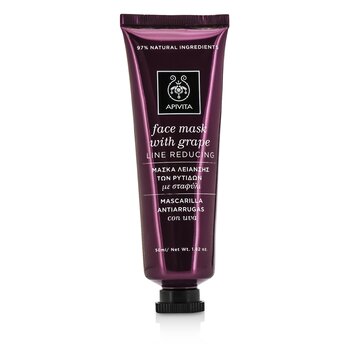 Masker Wajah dengan Anggur - Pengurangan Garis