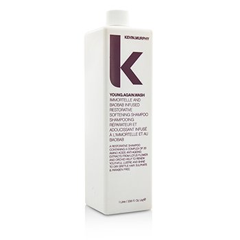 Kevin.Murphy Young.Again.Wash (Immortelle dan Baobab Infused Restorative Softening Shampoo - To Dry Brittle Hair) (Young.Again.Wash (Immortelle and Baobab Infused Restorative Softening Shampoo - To Dry Brittle Hair))
