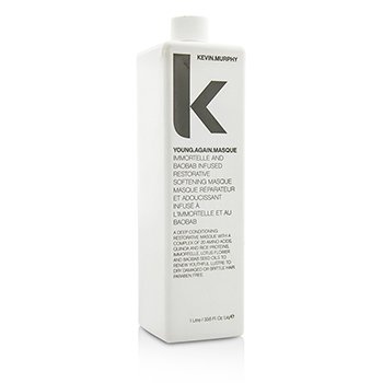 Kevin.Murphy Young.Again.Masque (Immortelle dan Baobab Infused Restorative Softening Masque - To Dry Damaged or Brittle Hair) (Young.Again.Masque (Immortelle and Baobab Infused Restorative Softening Masque - To Dry Damaged or Brittle Hair))