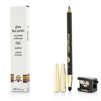 Sisley Phyto Khol Perfect Eyeliner (Dengan Blender dan Penajam) - # Hitam (Phyto Khol Perfect Eyeliner (With Blender and Sharpener) - # Black)