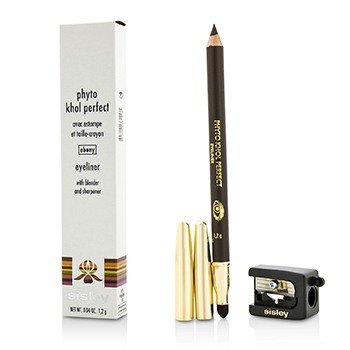Sisley Phyto Khol Perfect Eyeliner (Dengan Blender dan Penajam) - # Ebony (Phyto Khol Perfect Eyeliner (With Blender and Sharpener) - # Ebony)