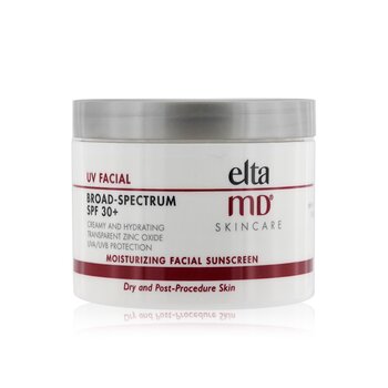 EltaMD UV Facial Moisturizing Facial Sunscreen SPF 30 - Untuk Kulit Kering & Pasca Prosedur (UV Facial Moisturizing Facial Sunscreen SPF 30 - For Dry & Post Procedure Skin)