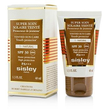 Sisley Super Soin Solaire Tinted Youth Protector SPF 30 UVA PA+++ - #1 Natural (Super Soin Solaire Tinted Youth Protector SPF 30 UVA PA+++ - #1 Natural)