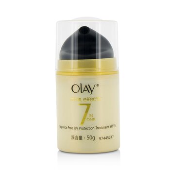 Total Efek 7 in 1 Wewangian Pengobatan Perlindungan UV Gratis SPF15