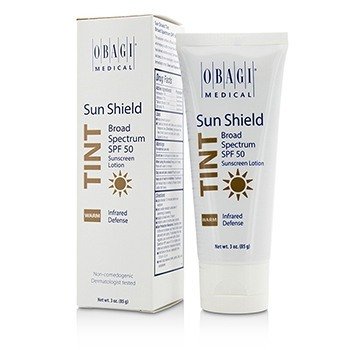 Obagi Sun Shield Tint Spektrum Luas SPF 50 - Hangat (Sun Shield Tint Broad Spectrum SPF 50 - Warm)
