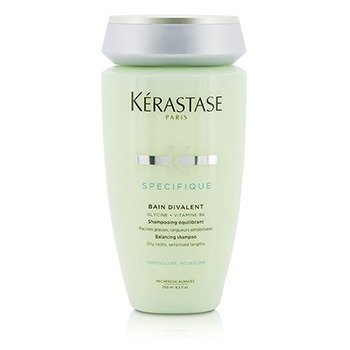 Kerastase Specifique Bain Divalent Balancing Shampoo (Akar Berminyak, Panjang Sensitis) (Specifique Bain Divalent Balancing Shampoo (Oily Roots, Sensitised Lengths))